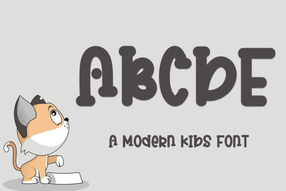 Abcde Font: A Modern and Quirky Display Typeface