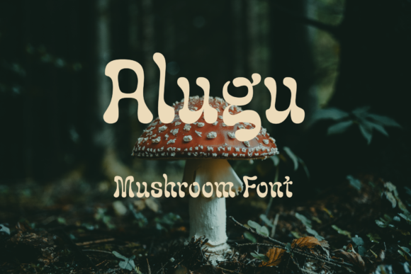 Alugu: A Display Font for Brands Wanting a Playful, Trendy Look
