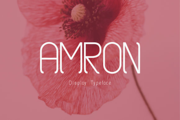 Amron: A Modern Editorial Font for Clean Layouts