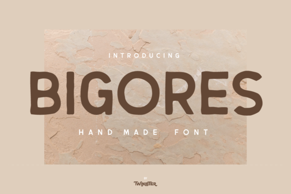 Bigores: A Vintage Display Font for Bold Branding