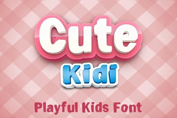 Choosing Cute Kidi: A Display Font for Engaging Online Layouts
