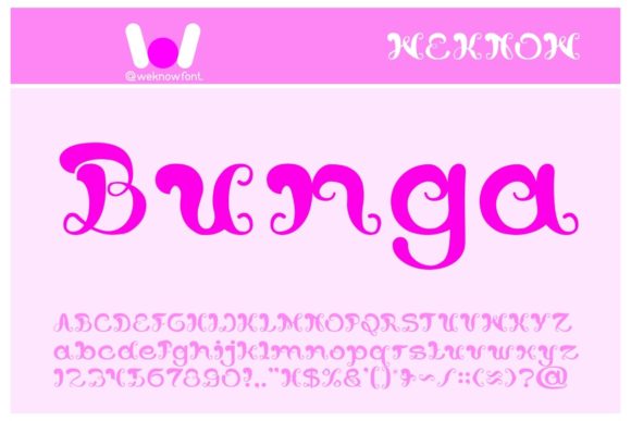 Choosing the Bunga Display Font for a More Memorable Brand