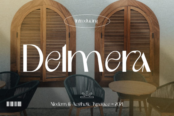 Delmera Font: A Cool, Minimalist Typeface for Branding