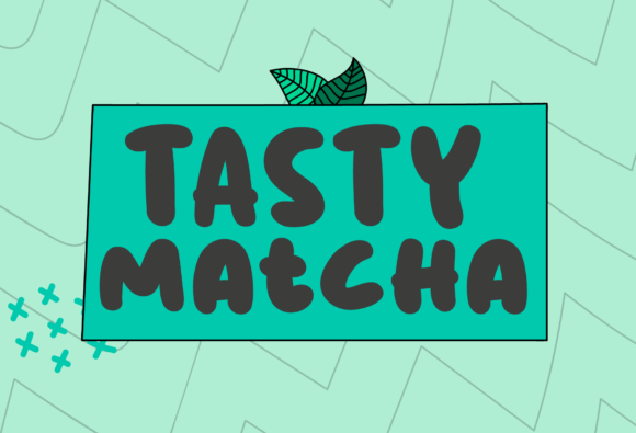 Elevating Visual Marketing with the Tasty Matcha Font