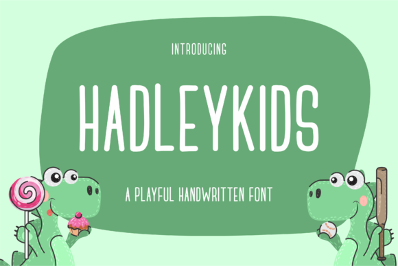 Hadleykids: A Modern Display Font for Creative Crafters