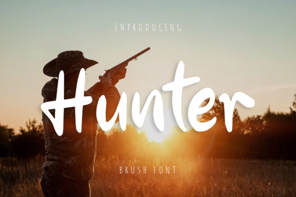 Hunter: A Craft-Friendly Display Font for Handmade Products
