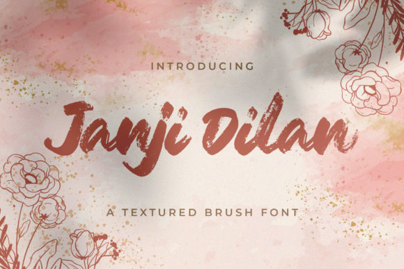 Janji Dilan Font: A Brushstroke of Friendly Personality for Your Brand