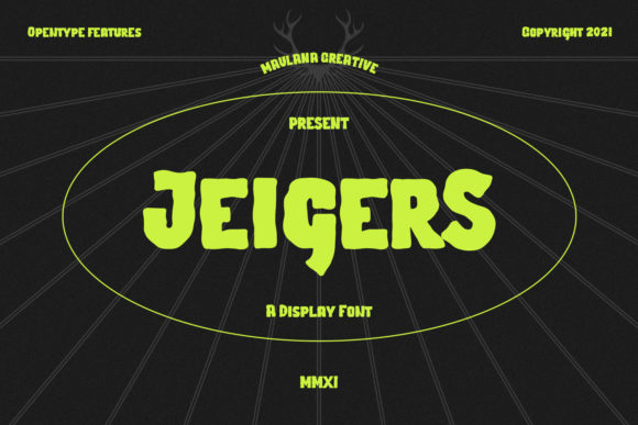 Jeigers Display Font: Your Tool for Playful Digital Branding