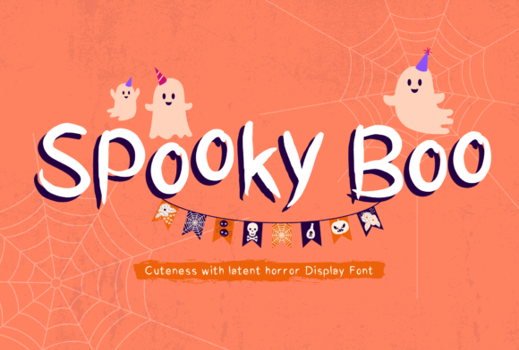 Spooky Boo Font for Your Creepy Yet Fun October Designs
