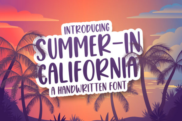 Summer in California: A Display Font for Relaxed Digital Brands