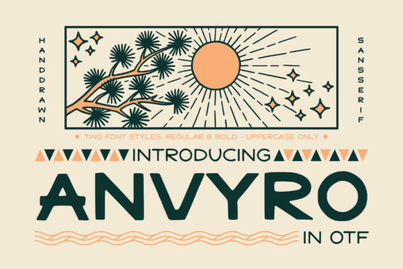 The Anvyro Display Font: A Blend of Modern and Vintage Charm