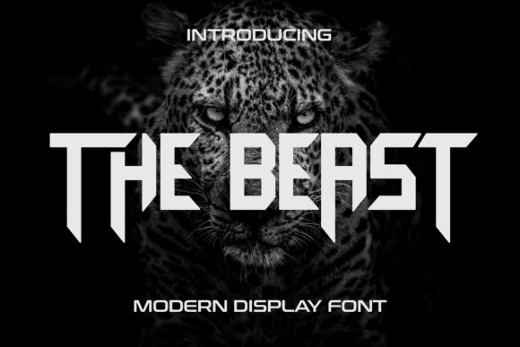 The Beast: A Bold Display Font for Creative Makers