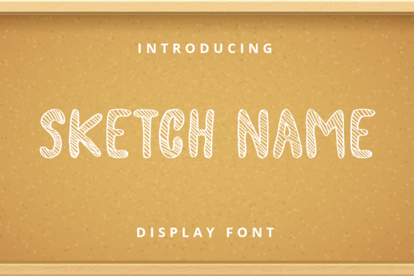 The Sketch Name Font: A Versatile Asset for Editorial Design