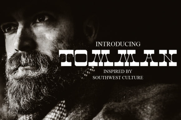 Tomman: A Bold Display Font for Business Branding