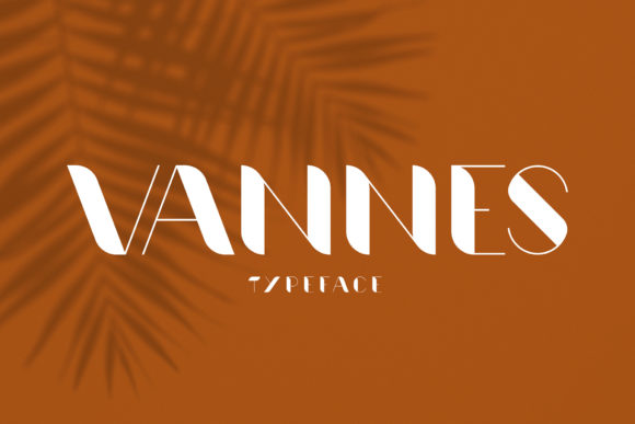 Vannes: A Modern Display Font for Clear Brand Communication